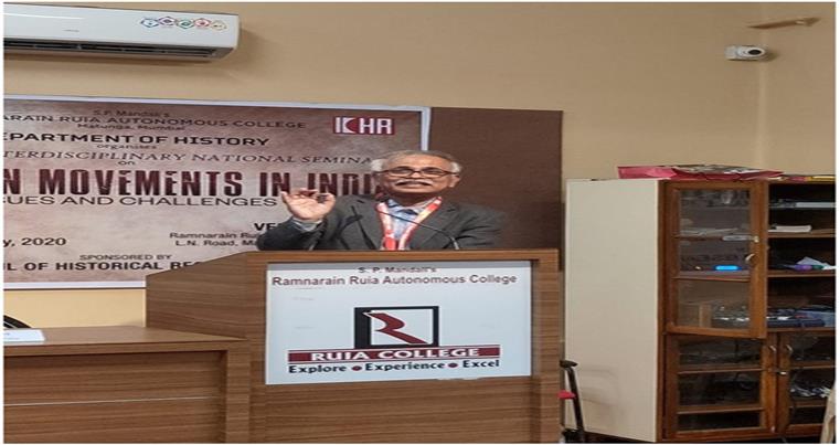 Keynote Address by Prof. Umesh Bagade at National Seminar, Jan. 2020